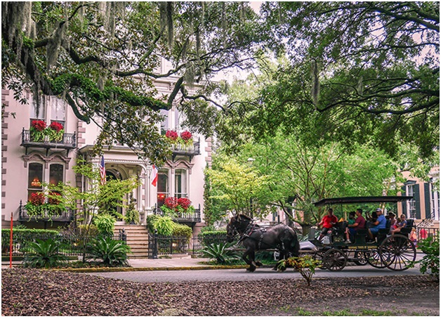 Các quảng trường ở Savannah