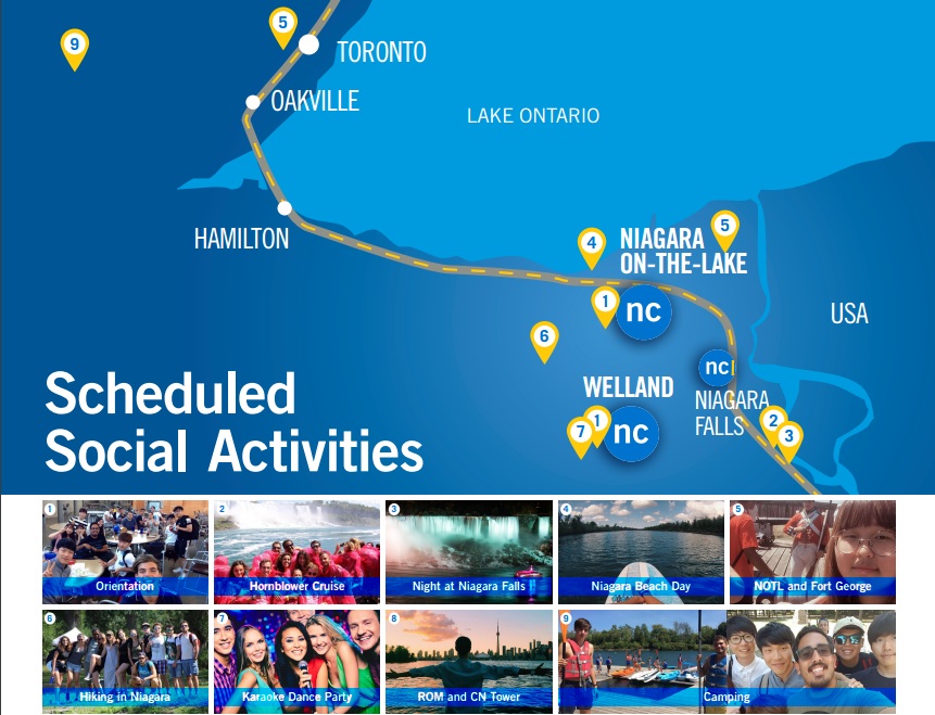 Trại hè tiếng Anh tại trường cao đẳng Niagara Canada – Tại Sao Không?