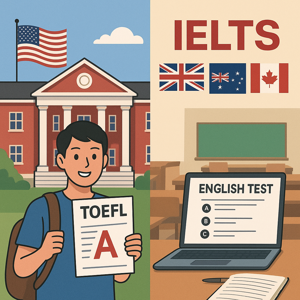 TOEFL hay IELTS: Nên chọn bài thi nào để du học Mỹ 2025 thuận lợi nhất?